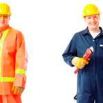 Uniformes para construção civil